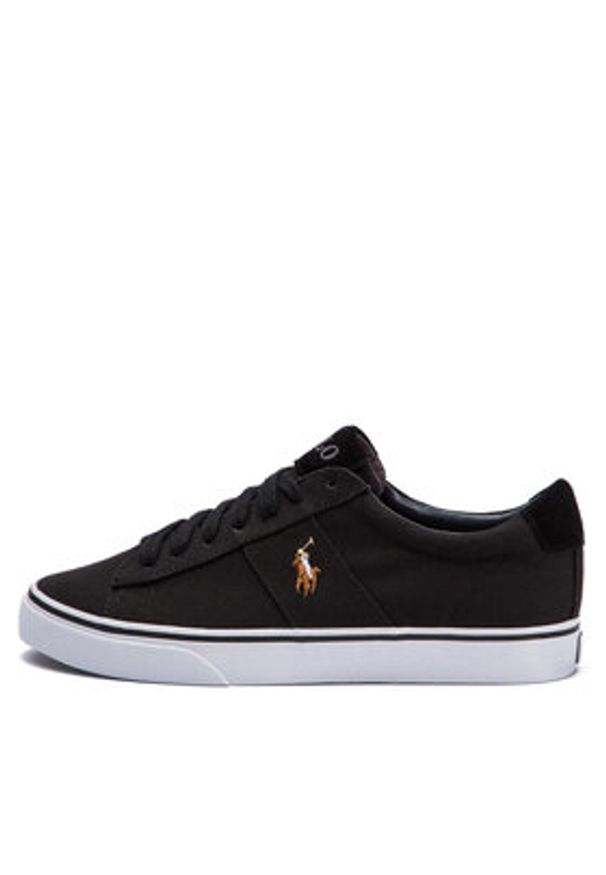 Polo Ralph Lauren Tenisówki Sayer 816749369001 Czarny. Kolor: czarny. Materiał: materiał