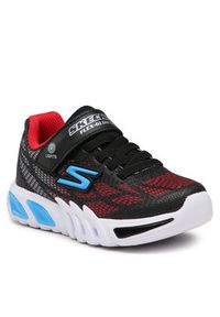 skechers - Skechers Sneakersy Vorlo 400137L/BKRB Czarny. Kolor: czarny. Materiał: skóra #6