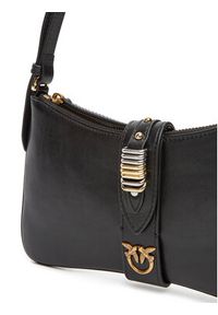 Pinko - PINKO Torebka Arthemis Shoulder Mini AI 24-25 PLTT 103512 A29V Czarny. Kolor: czarny. Materiał: skórzane #4