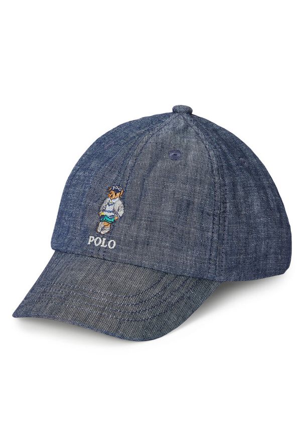 Czapka z daszkiem Polo Ralph Lauren. Kolor: niebieski