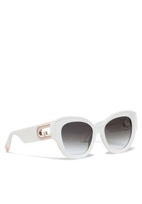 Furla Okulary przeciwsłoneczne Sunglasses SFU596 WD00044-A.0116-01B00-4-401-20-CN-D Biały. Kolor: biały #1