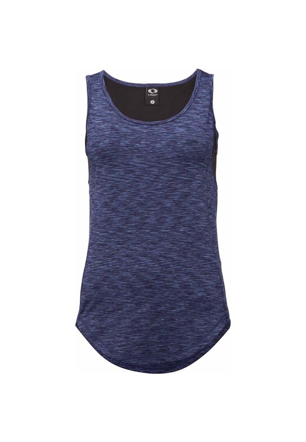 ZONE PERFECT - Damski top LOAP Mandara niebieski XL. Kolor: niebieski. Materiał: poliester, elastan. Sport: turystyka piesza