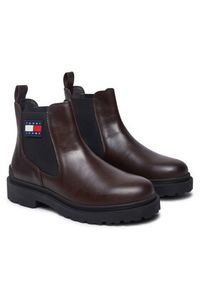 Tommy Jeans Sztyblety Tjm Leather Chelsea Boot EM0EM01448 Brązowy. Kolor: brązowy. Materiał: skóra #6