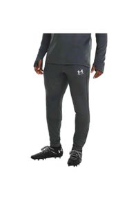Spodnie piłkarskie męskie Under Armour Challenger Train. Kolor: szary. Sport: piłka nożna #1