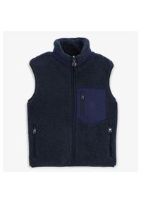SERGE BLANCO - Polar bez rękawów Serge Blanco Montreal. Kolor: niebieski. Materiał: polar. Długość rękawa: bez rękawów #1