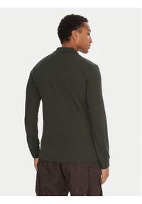 G-Star RAW - G-Star Raw Polo Dunda D27683-5864 Szary Slim Fit. Typ kołnierza: polo. Kolor: szary. Materiał: bawełna #3