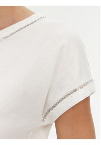 Luisa Spagnoli T-Shirt Brescello 542123 Biały Regular Fit. Kolor: biały. Materiał: bawełna #3