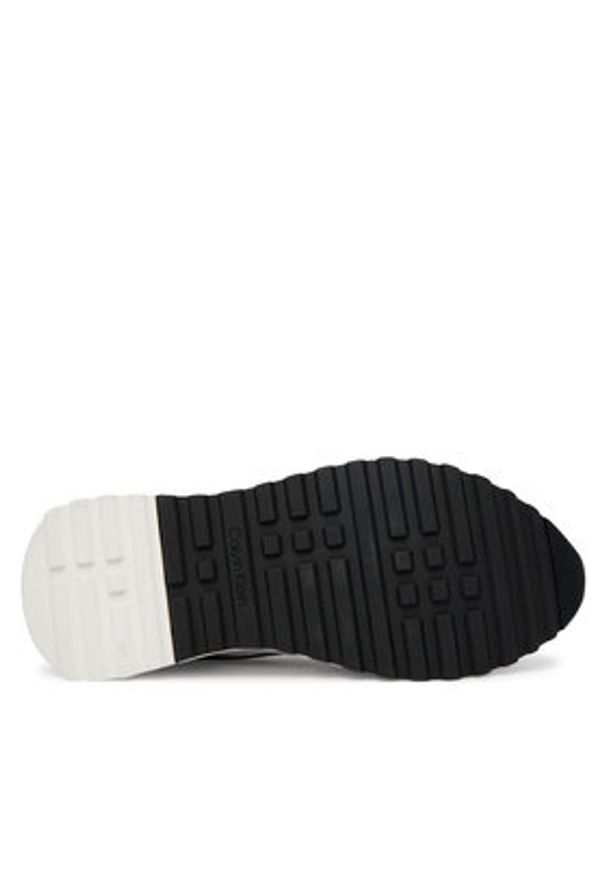 Calvin Klein Sneakersy City Runner Laceup Ny Mix HM0HM02144 Czarny. Kolor: czarny. Materiał: materiał