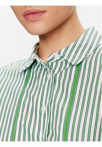 TOMMY HILFIGER - Tommy Hilfiger Sukienka koszulowa WW0WW37955 Zielony Regular Fit. Kolor: zielony. Materiał: bawełna. Typ sukienki: koszulowe