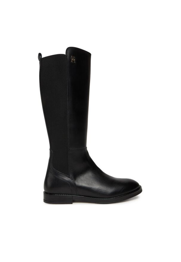 TOMMY HILFIGER - Kozaki Tommy Hilfiger. Kolor: czarny