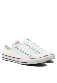 Converse Trampki Chuck Taylor All Star Ox M7652C Biały. Kolor: biały. Materiał: materiał #2