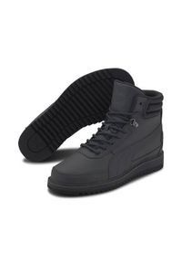 Buty do chodzenia męskie Puma Desierto V2. Zapięcie: sznurówki. Kolor: czarny, szary, wielokolorowy. Materiał: syntetyk, tkanina, materiał. Szerokość cholewki: normalna. Sport: turystyka piesza