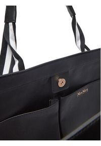 Max Mara Beachwear Torba 2516511019650 Biały. Kolor: biały. Materiał: skóra