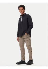 G-Star RAW - G-Star Raw Spodnie materiałowe Rovic Zip 3D D02190-E172 Beżowy Tapered Fit. Kolor: beżowy. Materiał: bawełna #5