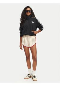 Adidas - adidas Szorty sportowe Pinstripe Firebird KR9553 Kremowy Loose Fit. Kolor: kremowy. Materiał: syntetyk #3