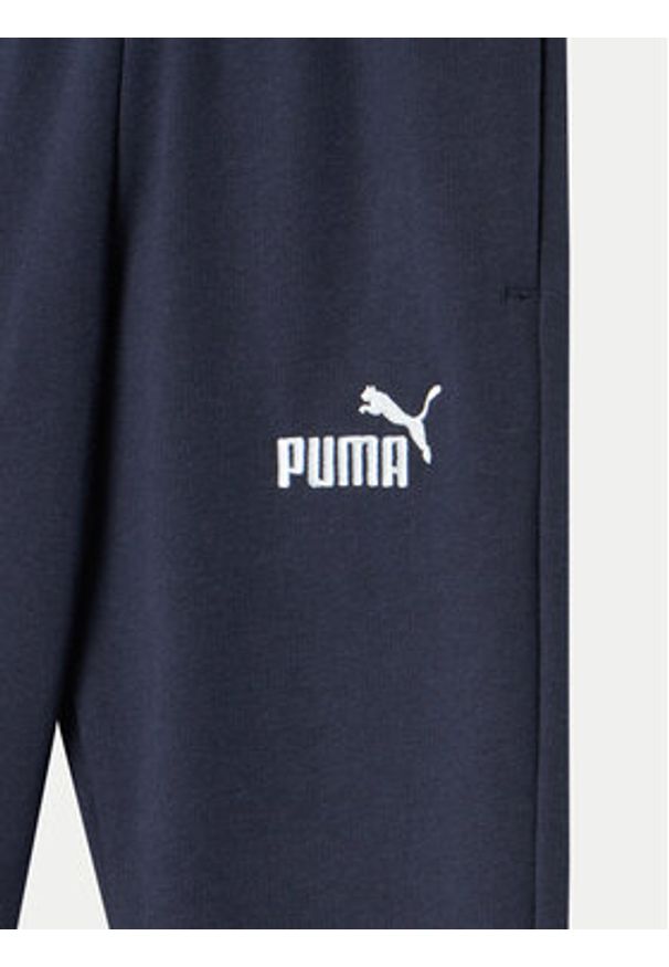 Puma Spodnie dresowe Ess 684934 Granatowy Regular Fit. Kolor: niebieski. Materiał: syntetyk