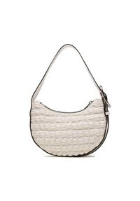Calvin Klein Torebka Crescent Buckle Sholuder Bag K60K611037 Biały. Kolor: biały. Materiał: skórzane #4