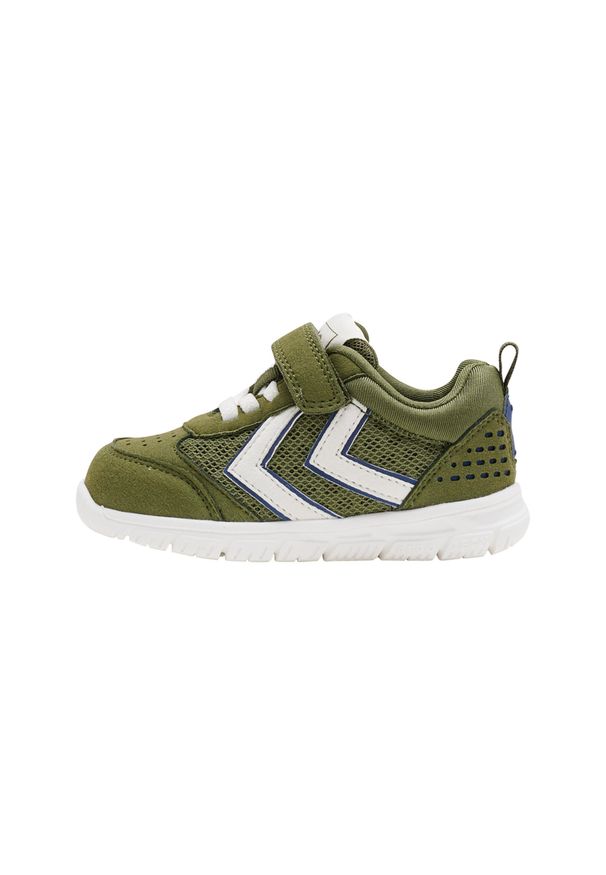 Sneakersy dla chłopców Hummel Crosslite. Kolor: zielony. Sport: turystyka piesza