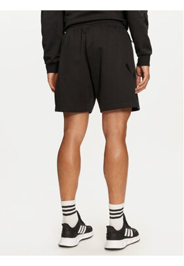 Adidas - adidas Szorty sportowe Z.N.E. JE7540 Czarny Loose Fit. Kolor: czarny. Materiał: bawełna. Styl: sportowy