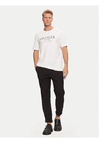 TOMMY HILFIGER - Tommy Hilfiger T-Shirt MW0MW36499 Biały Regular Fit. Kolor: biały. Materiał: bawełna #5