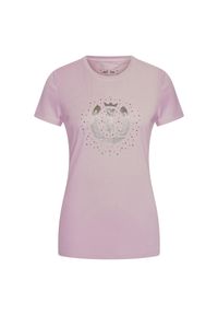 IMPERIAL RIDING - Koszulka damska Imperial Riding Hally. Kolor: różowy #1