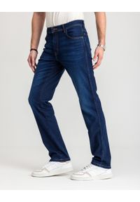 Wrangler - MESKIE SPODNIE WRANGLER TEXAS SLIM NIGHT SHADE 112350865. Sezon: zima, jesień, lato. Styl: elegancki #6