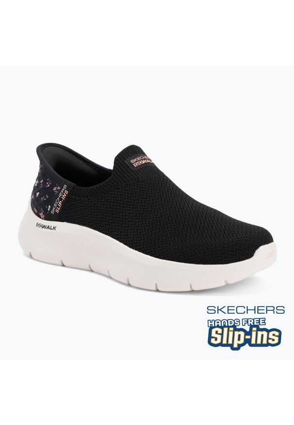 skechers - Buty damskie SKECHERS Go Walk Flex Sunset. Kolor: czarny