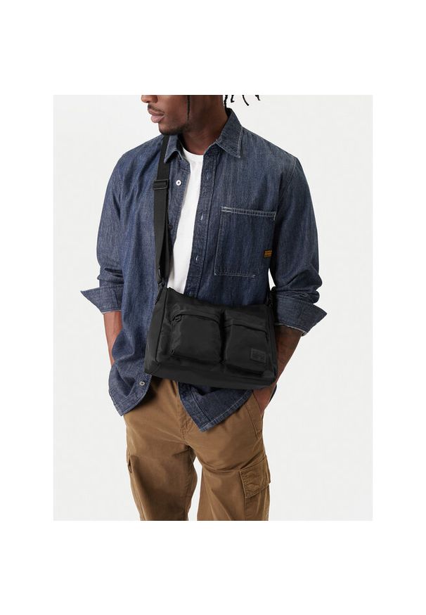 G-Star RAW - Torebka G-Star Raw. Kolor: czarny