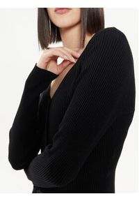 Vero Moda Kardigan Glory 10300305 Czarny Slim Fit. Kolor: czarny. Materiał: wiskoza