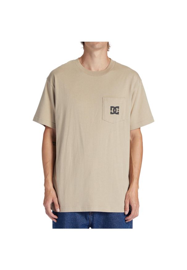 DC Shoes - Koszulka dla Mężczyzn DC STAR Beżowy. Kolor: beżowy. Materiał: materiał, bawełna