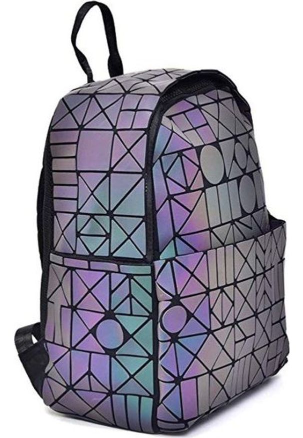 Pan i Pani Gadżet Plecak geometryczny HOLO. Wzór: geometria