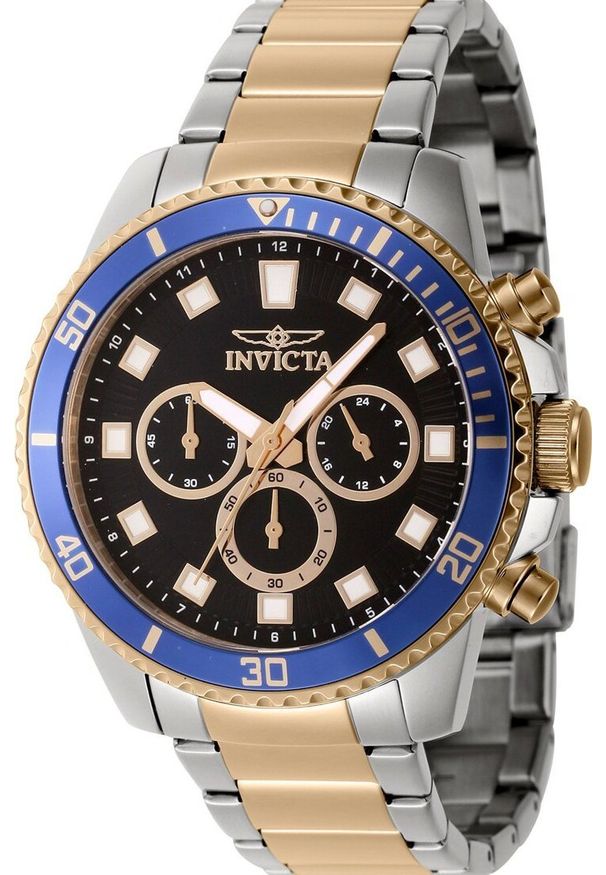 Zegarek Invicta Zegarek marki Invicta model 4605 kolor Zółty. Akcesoria męski. Sezon: Cały rok NoSize