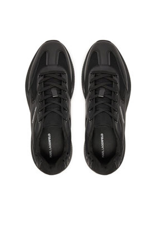 Karl Lagerfeld - KARL LAGERFELD Sneakersy KL52715 Czarny. Kolor: czarny. Materiał: skóra