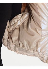 Adidas - adidas Kurtka zimowa Essentials Glossy 2-In-1 JX2985 Beżowy Loose Fit. Kolor: beżowy. Materiał: syntetyk. Sezon: zima #8