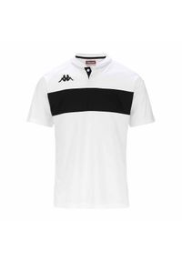Polo Kappa Dalto. Typ kołnierza: polo. Kolor: wielokolorowy, biały, czarny. Sport: piłka nożna #1