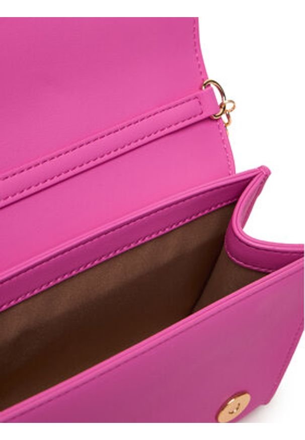 Love Moschino - LOVE MOSCHINO Torebka JC4103PP1OKD0604 Różowy. Kolor: różowy. Materiał: skórzane