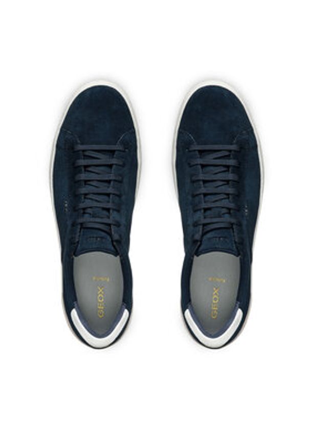 Geox Sneakersy U Serifos U55LSB 01022 C4002 Granatowy. Kolor: niebieski. Materiał: materiał