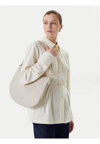 Coccinelle Torebka SHA Coccinelle C-Easy E1 SHA 13 02 01 Écru. Materiał: skórzane #3