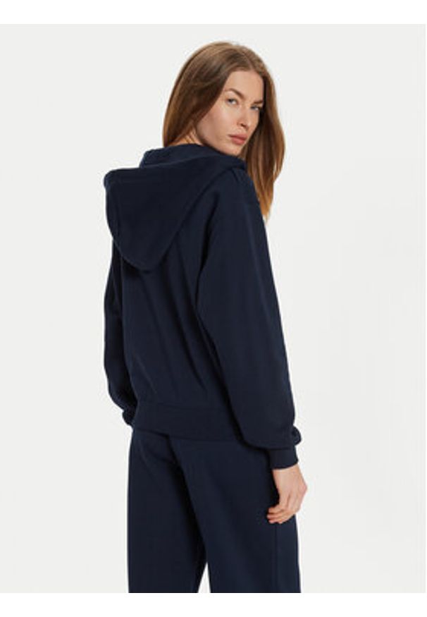 TOMMY HILFIGER - Tommy Hilfiger Bluza Varsity WW0WW43850 Granatowy Regular Fit. Kolor: niebieski. Materiał: bawełna