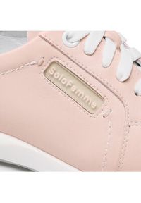 Solo Femme Sneakersy D0102-01-N03/N01-03-00 Różowy. Kolor: różowy. Materiał: skóra #3