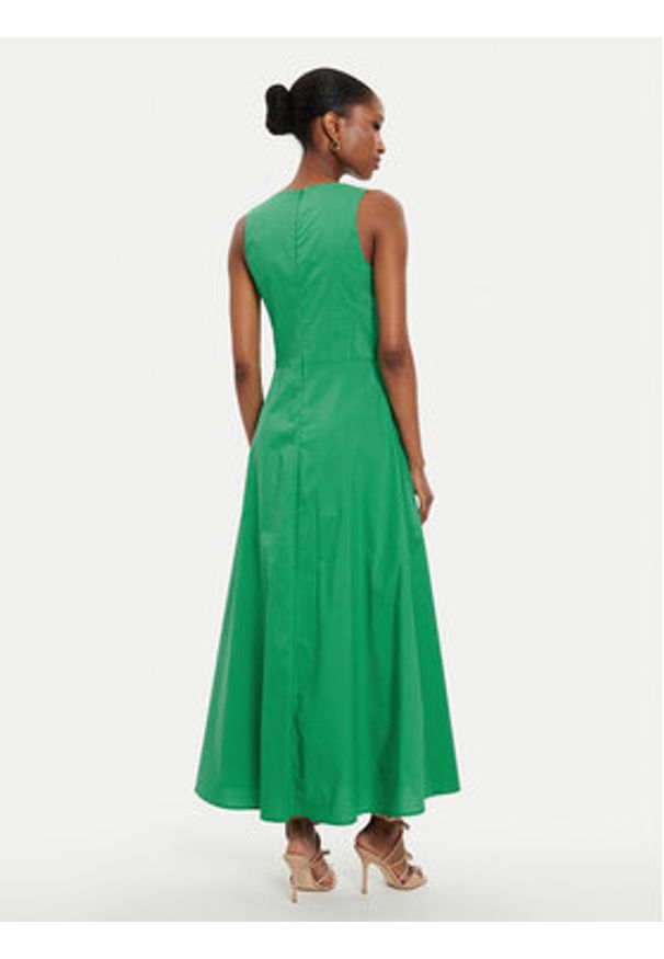 ViCOLO Sukienka letnia Abito TB2904 Zielony Regular Fit. Kolor: zielony. Materiał: bawełna. Sezon: lato