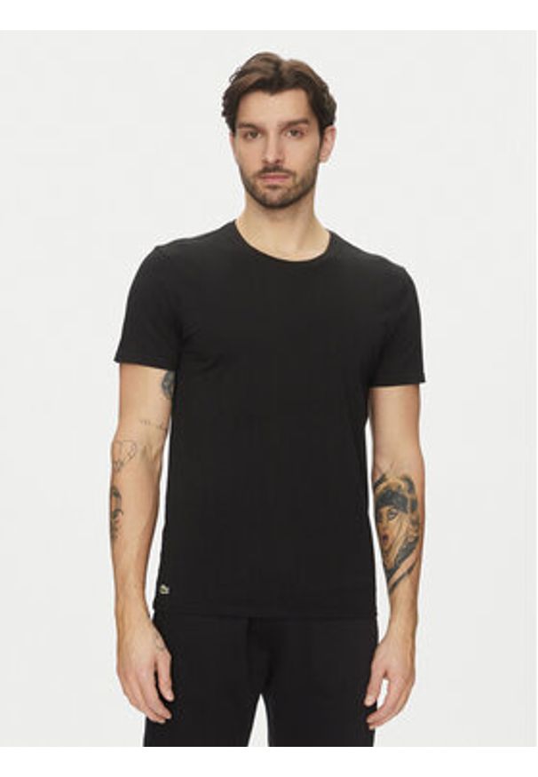 Lacoste Komplet t-shirtów TH9010 Kolorowy Regular Fit. Materiał: bawełna. Wzór: kolorowy