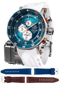 Zegarek męski Vostok Europe YM86-620A636SW niebieski. Kolor: niebieski #1
