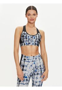 Reebok Biustonosz sportowy Lux Perform Racer Bra-ADP 100071101 Czarny. Kolor: czarny. Materiał: syntetyk