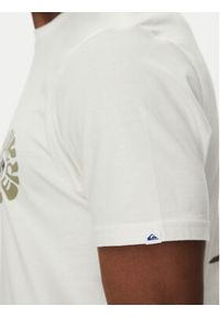 Quiksilver T-Shirt EQYZT08036 Écru Regular Fit. Materiał: bawełna #3