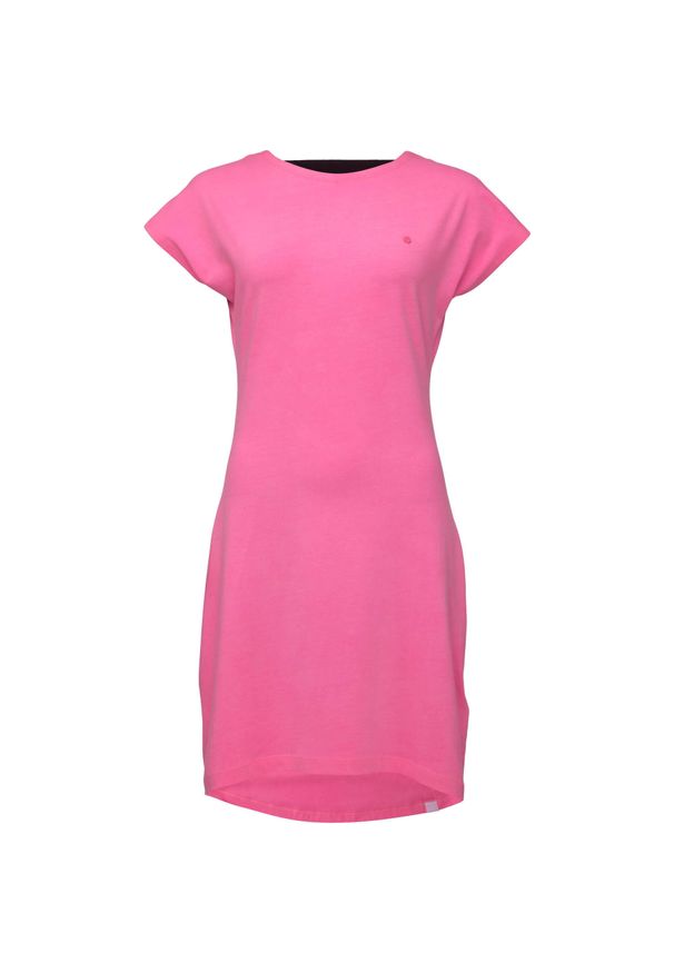 ZONE PERFECT - Sukienka damska LOAP ABMAJKA, Pnk, XS. Okazja: na co dzień. Kolor: różowy. Materiał: bawełna. Typ sukienki: sportowe. Styl: casual, elegancki, sportowy