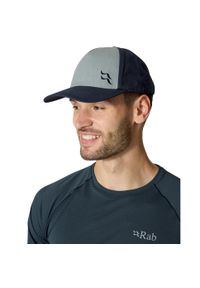 Czapka z daszkiem bawełniana Rab Calet Embroidery Cap. Kolor: szary. Materiał: bawełna