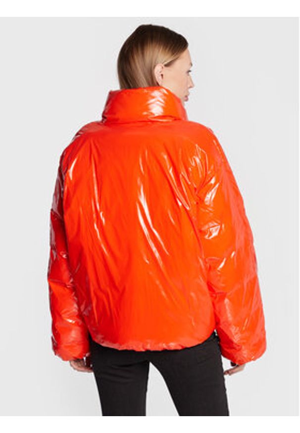 Pinko - PINKO Kurtka zimowa Ianna 1G17XH A00N Pomarańczowy Regular Fit. Kolor: pomarańczowy. Materiał: syntetyk. Sezon: zima