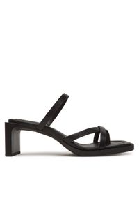 Tommy Jeans Klapki The Soho Sandal EN0EN02781 Czarny. Kolor: czarny. Materiał: skóra