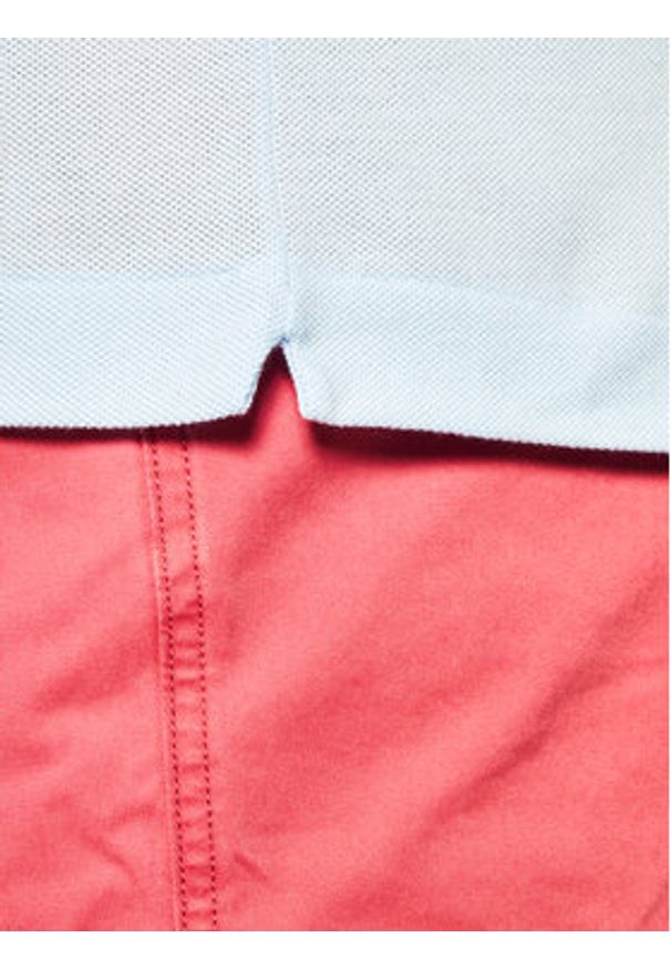Lacoste Polo L1212 Niebieski Classic Fit. Typ kołnierza: polo. Kolor: niebieski. Materiał: bawełna
